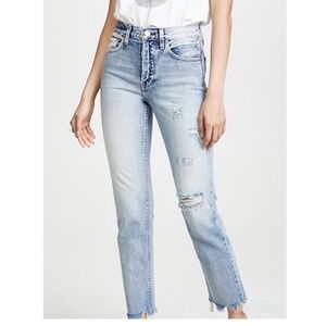 Trave Constance Busy Child Straight High Rise‎ Jeans 28